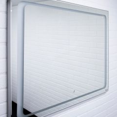 Зеркало Galaxy 70 alum с подсветкой Sansa (SG1005Z) в Агрызе - agryz.mebel24.online | фото 2