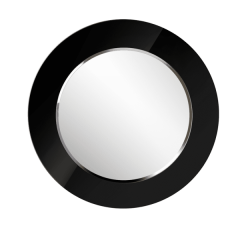 Зеркало круглое черный (РМ/02) в Агрызе - agryz.mebel24.online | фото