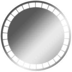 Зеркало Маскат 700х700 с подсветкой Домино (GL7057Z) в Агрызе - agryz.mebel24.online | фото