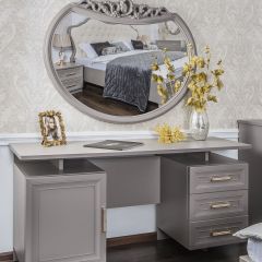 Зеркало ППУ для Туалетного стола Мокко (серый камень) в Агрызе - agryz.mebel24.online | фото 2