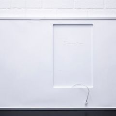 Зеркало Quadro 100 alum (линза) с подсветкой Sansa (SQL1030Z) в Агрызе - agryz.mebel24.online | фото 4