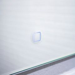 Зеркало Quadro 100 alum с подсветкой Sansa (SQ1019Z) в Агрызе - agryz.mebel24.online | фото 5
