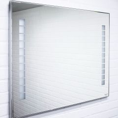 Зеркало Quadro 100 alum с подсветкой Sansa (SQ1019Z) в Агрызе - agryz.mebel24.online | фото 2