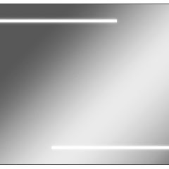 Зеркало Ray 100 black с подсветкой Sansa (SR1035Z) в Агрызе - agryz.mebel24.online | фото