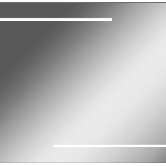 Зеркало Ray 90 black с подсветкой Sansa (SR1036Z) в Агрызе - agryz.mebel24.online | фото