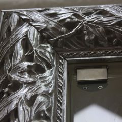 Зеркало Тиффани Premium черная/серебро (ТФСТ-2(П) в Агрызе - agryz.mebel24.online | фото 2
