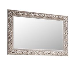 Зеркало Тиффани Premium слоновая кость/серебро (Ф/01(П) в Агрызе - agryz.mebel24.online | фото
