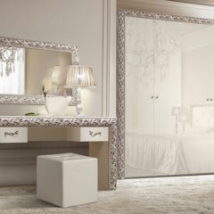 Зеркало Тиффани Premium слоновая кость/серебро (Ф/01(П) в Агрызе - agryz.mebel24.online | фото 2