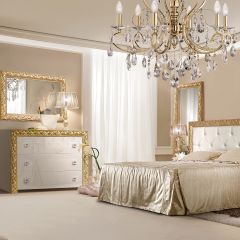 Зеркало Тиффани Premium слоновая кость/золото (ТФ/01(П) в Агрызе - agryz.mebel24.online | фото 2