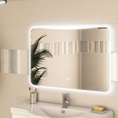 Зеркало Токио 1000х700 с подсветкой Домино (GL7030Z) в Агрызе - agryz.mebel24.online | фото 7