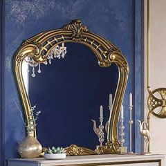 Зеркало в раме (03.150) Ольга (беж/золото) в Агрызе - agryz.mebel24.online | фото 1