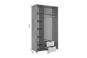 АДАМ Спальный гарнитур (модульный) белое дерево в Агрызе - agryz.mebel24.online | фото 14
