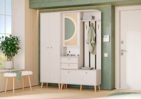 АФИНА Прихожая (модульная) кашемир серый в Агрызе - agryz.mebel24.online | фото 1