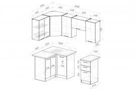 АЛЬБА Кухонный гарнитур Оптима 5 (1200*2000 мм) в Агрызе - agryz.mebel24.online | фото 2