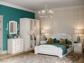 АЛЕКСАНДРИНА Зеркало (Белый глянец холодный/Белый) в Агрызе - agryz.mebel24.online | фото 2