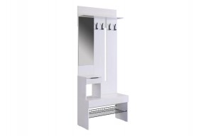 БАСКО Прихожая К1 (белое дерево) в Агрызе - agryz.mebel24.online | фото 2