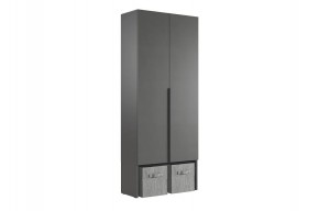 БАСКО Прихожая К10 (графит) в Агрызе - agryz.mebel24.online | фото 4