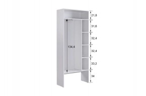 БАСКО Прихожая К11 (графит) в Агрызе - agryz.mebel24.online | фото 6