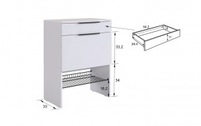 БАСКО Прихожая К8 (кашемир) в Агрызе - agryz.mebel24.online | фото 7