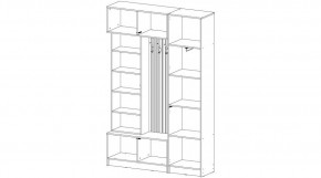 БАВАРИЯ Прихожая (дуб вотан/кашемир) в Агрызе - agryz.mebel24.online | фото 4