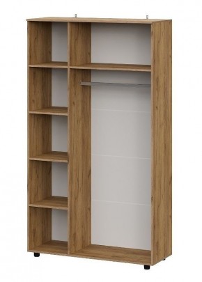 БАЙКАЛ Шкаф трехстворчатый (Графит/Дуб золотой) в Агрызе - agryz.mebel24.online | фото 2