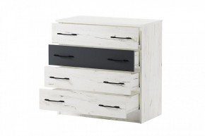 БЕАТРИС Комод К800 (дуб крафт белый/антрацит) в Агрызе - agryz.mebel24.online | фото 3