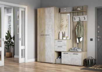 Бостон Прихожая (модульная) в Агрызе - agryz.mebel24.online | фото 20