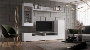 ДАЛЛАС Гостиная (модульная) цемент светлый в Агрызе - agryz.mebel24.online | фото