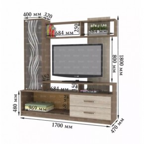 ДАРЬЯ Гостиная (Крафт серый/Крафт белый) в Агрызе - agryz.mebel24.online | фото 8