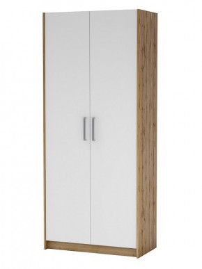 ДАРЬЯ Шкаф (Дуб Вотан/Белый глянец) гостиная в Агрызе - agryz.mebel24.online | фото