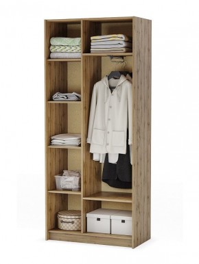 ДАРЬЯ Шкаф (Крафт серый/Крафт белый) гостиная в Агрызе - agryz.mebel24.online | фото 4