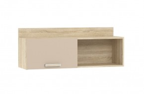 Детская Акварель Полка НМ 011.38 М1 (Капучино/Дуб сонома) в Агрызе - agryz.mebel24.online | фото