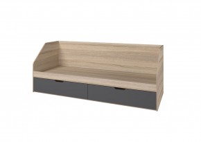 Детская АНТАЛИЯ (модульная) Сонома/Графит софт в Агрызе - agryz.mebel24.online | фото 2