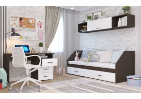 Детская НЕНСИ (модульная) Венге/Белый глянец в Агрызе - agryz.mebel24.online | фото