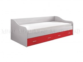 ВЕГА АЛФАВИТ Детская (модульная) Белый/Красный в Агрызе - agryz.mebel24.online | фото 3
