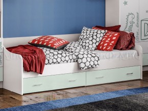 ВЕГА АЛФАВИТ Детская (модульная) Белый/Мята в Агрызе - agryz.mebel24.online | фото 3