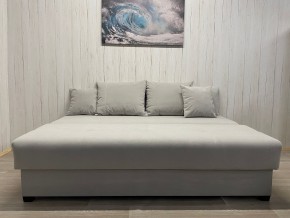 Диван Комфорт-1 (НПБ) велюр Luma 13 св.серый в Агрызе - agryz.mebel24.online | фото 3