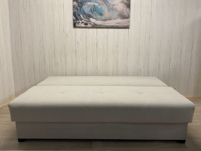 Диван Комфорт-1 (НПБ) велюр Luma 13 св.серый в Агрызе - agryz.mebel24.online | фото 4
