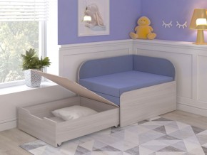 Диван Малютка раскладной (Ясень шимо светлый/Бежевый) в Агрызе - agryz.mebel24.online | фото 3