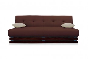 Диван Манго 1 (Нео Шоколад/подушки Нео Латте) в Агрызе - agryz.mebel24.online | фото 1
