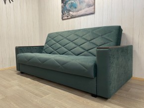 Диван Престиж-15 (НПБ+МДФ) велюр Sensey bottle green в Агрызе - agryz.mebel24.online | фото 3