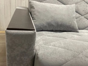 Диван Престиж-15 (НПБ+МДФ) велюр Sensey silver в Агрызе - agryz.mebel24.online | фото 6