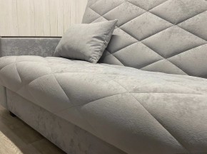 Диван Престиж-15 (НПБ+МДФ) велюр Sensey silver в Агрызе - agryz.mebel24.online | фото 7
