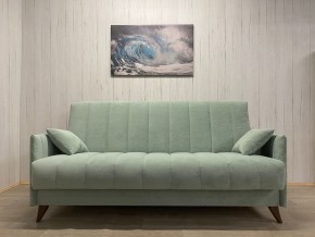 Диван Престиж-3 (НПБ) велюр Sensey mist green в Агрызе - agryz.mebel24.online | фото