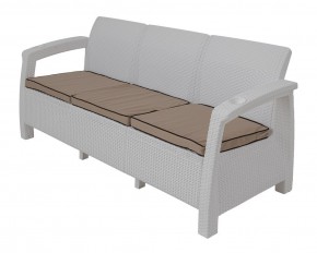 Диван Yalta Premium Sofa 3 Set (Ялта) белый (+подушки под спину) в Агрызе - agryz.mebel24.online | фото