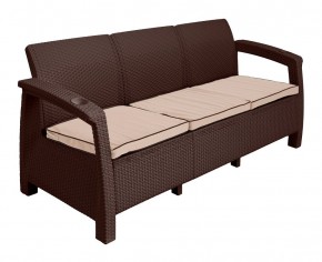 Диван Yalta Sofa 3 Set (Ялта) шоколадный в Агрызе - agryz.mebel24.online | фото 2