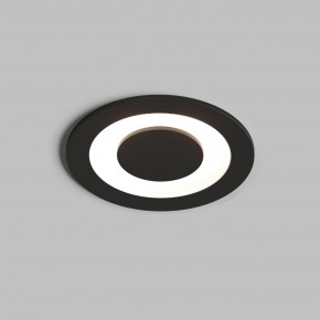 DK2500-BK Встраиваемый светильник, IP 20, 5 Вт, LED 3000, черный, алюминий в Агрызе - agryz.mebel24.online | фото 1