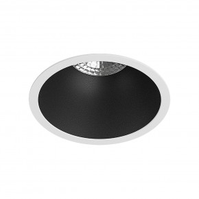 DK3026-WB Встраиваемый светильник, IP 20, 10 Вт, GU5.3, LED, белый/черный, пластик в Агрызе - agryz.mebel24.online | фото 1