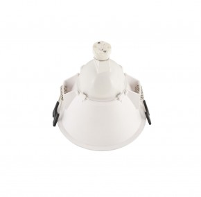 DK3026-WB Встраиваемый светильник, IP 20, 10 Вт, GU5.3, LED, белый/черный, пластик в Агрызе - agryz.mebel24.online | фото 4