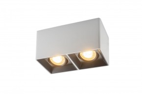 DK3035-WB Светильник накладной IP 20, 10 Вт, GU5.3, LED, белый/черный, пластик в Агрызе - agryz.mebel24.online | фото 1